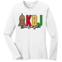 Kentanji Brown Jackson Supreme Court 2022 Notorious KBJ Ladies Long Sleeve Shirt