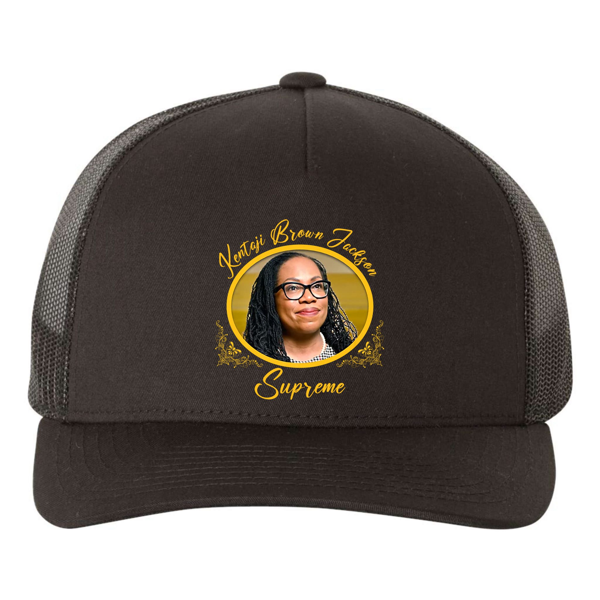 Ketanji Brown Jackson Supreme Yupoong Adult 5-Panel Trucker Hat