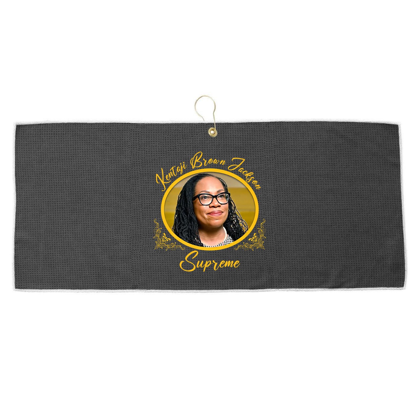 Ketanji Brown Jackson Supreme Large Microfiber Waffle Golf Towel