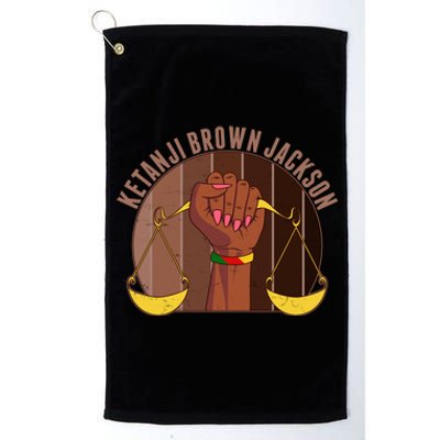 Ketanji Brown Jackson Supreme Court Justice Platinum Collection Golf Towel