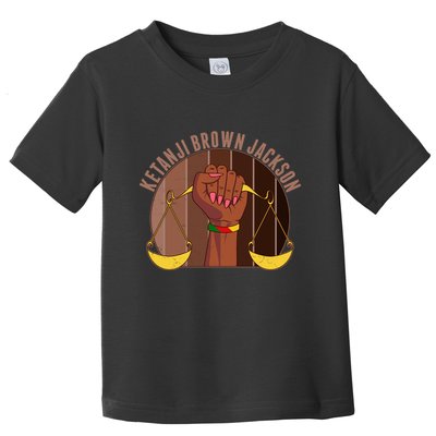 Ketanji Brown Jackson Supreme Court Justice Toddler T-Shirt