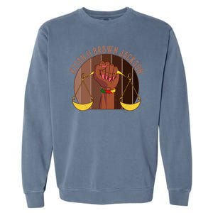 Ketanji Brown Jackson Supreme Court Justice Garment-Dyed Sweatshirt