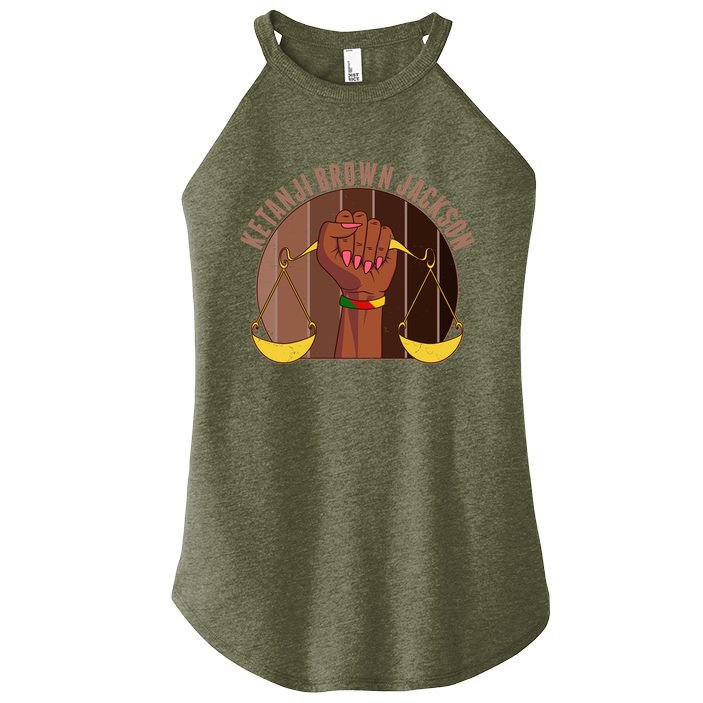Ketanji Brown Jackson Supreme Court Justice Women's Perfect Tri Rocker Tank