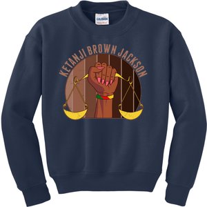 Ketanji Brown Jackson Supreme Court Justice Kids Sweatshirt