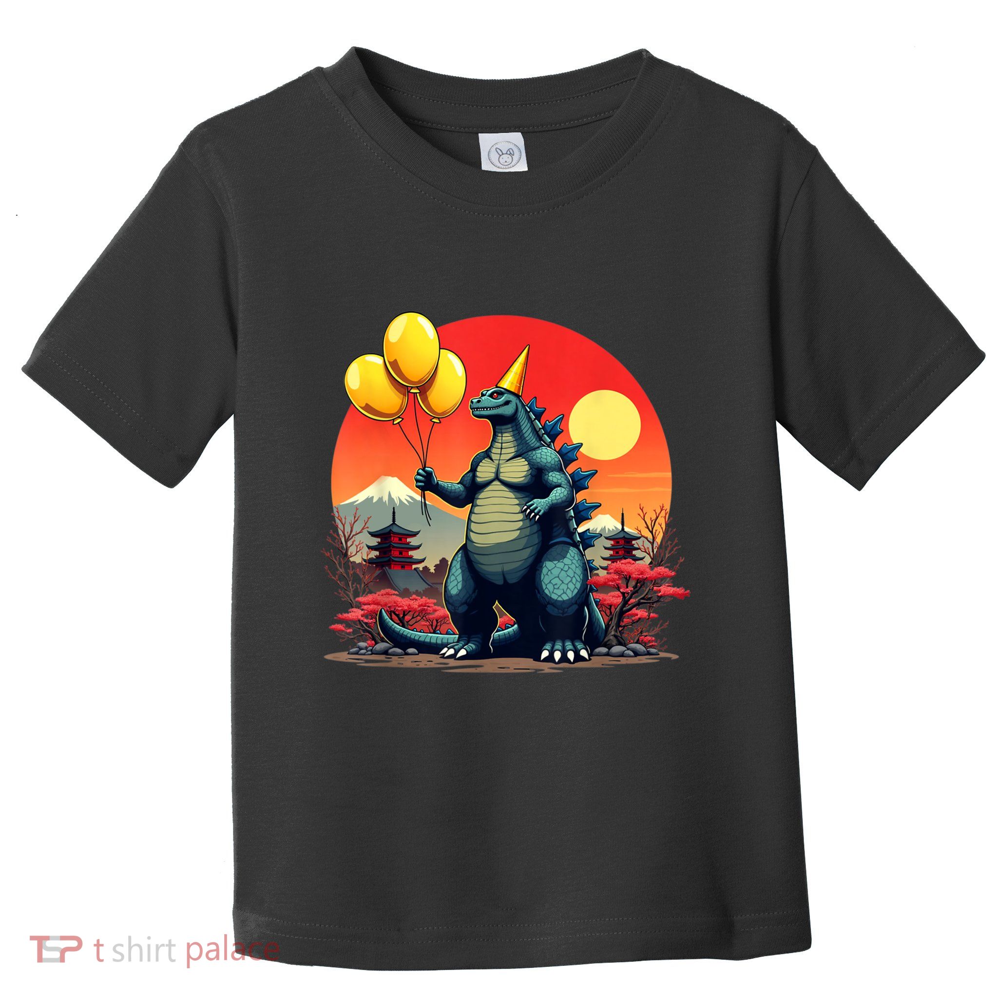 Kaiju Birthday Japan Monster Movie Bday Party Decorations Toddler T-Shirt