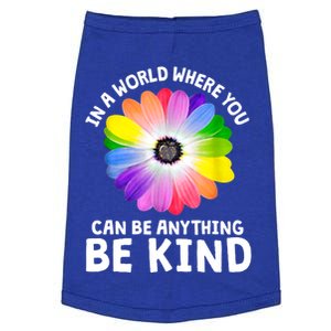 Kindness Be Kind Flower Cool Gift Doggie Tank