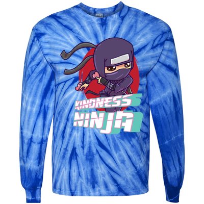 Kindness Be Kind Funny Gift Tie-Dye Long Sleeve Shirt