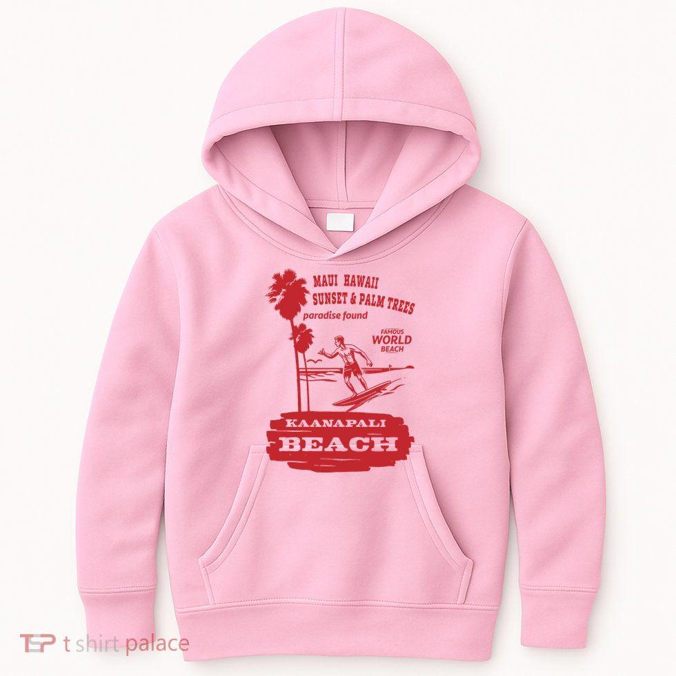 Kaanapali Beach Kids Hoodie