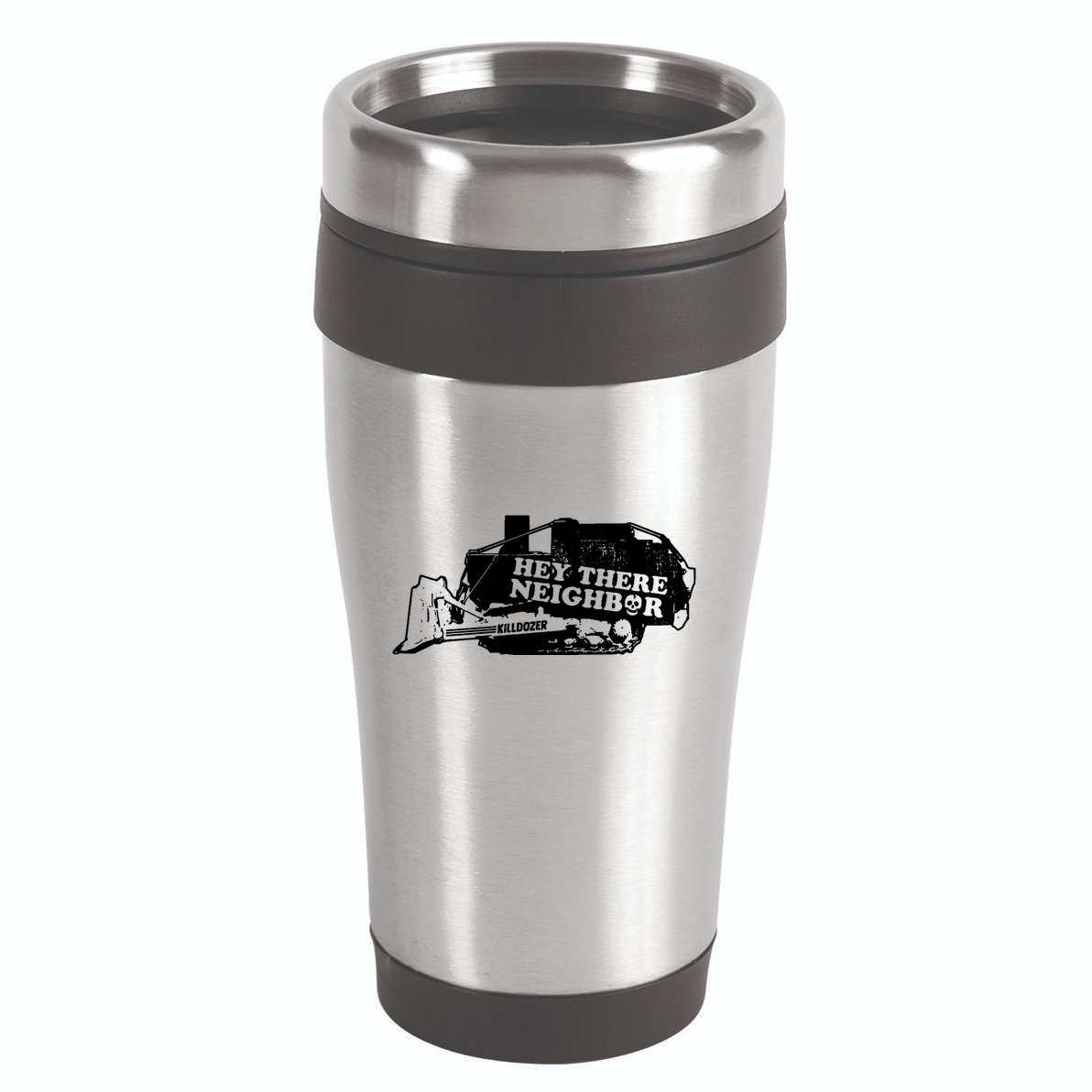 Killdozer Bulldozer 16oz Travel Tumbler