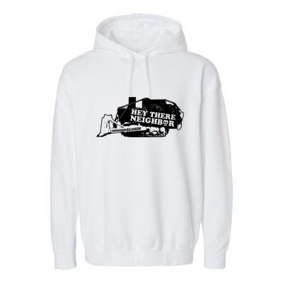 Killdozer Bulldozer Garment-Dyed Fleece Hoodie