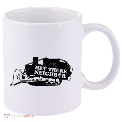 Killdozer Bulldozer 11oz C Handle Ceramic Mug