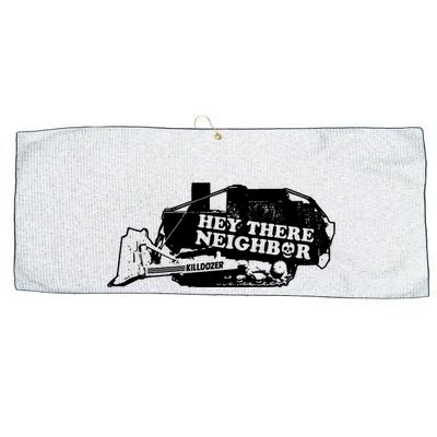 Killdozer Bulldozer Large Microfiber Waffle Golf Towel