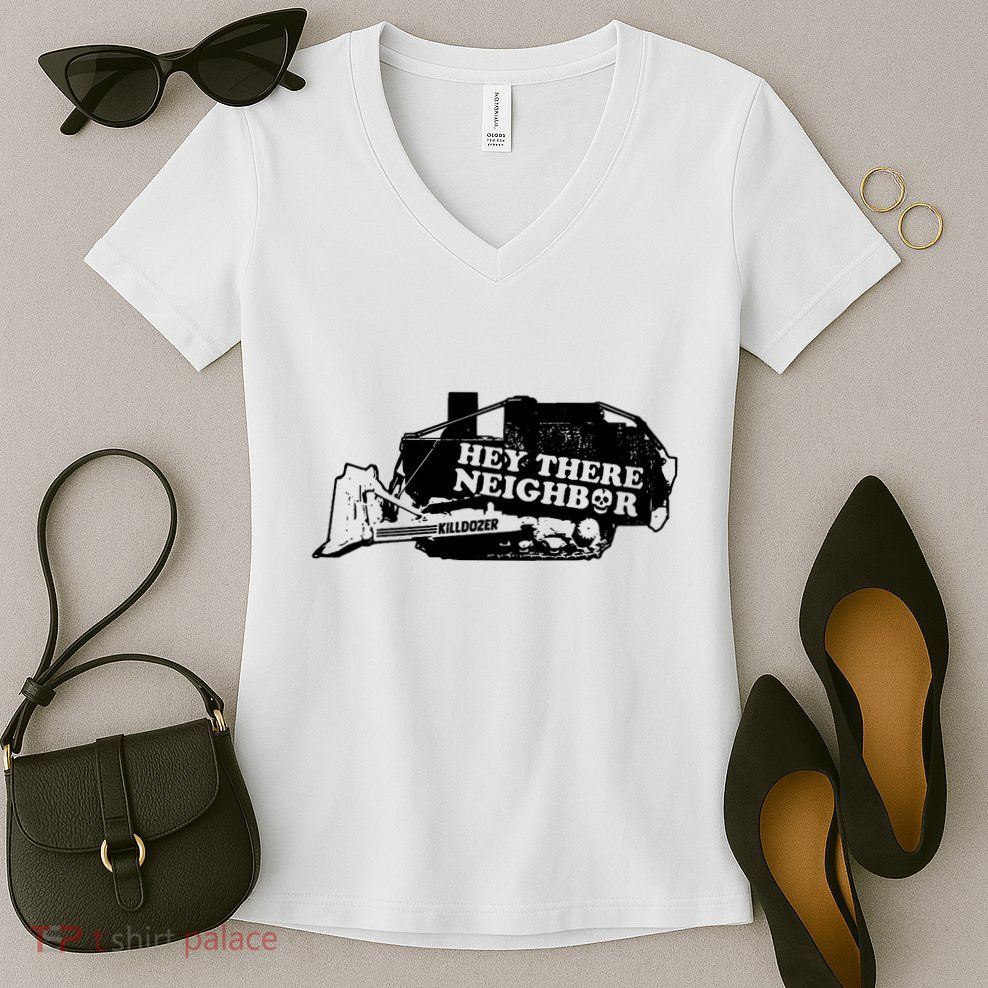 Killdozer Bulldozer Women's V-Neck T-Shirt
