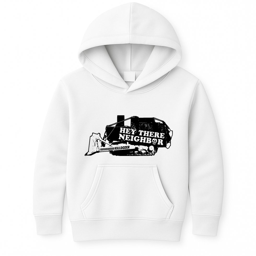 Killdozer Bulldozer Kids Hoodie