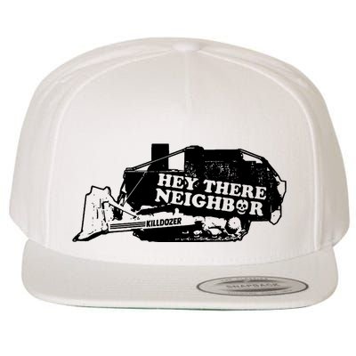 Killdozer Bulldozer Wool Snapback Cap
