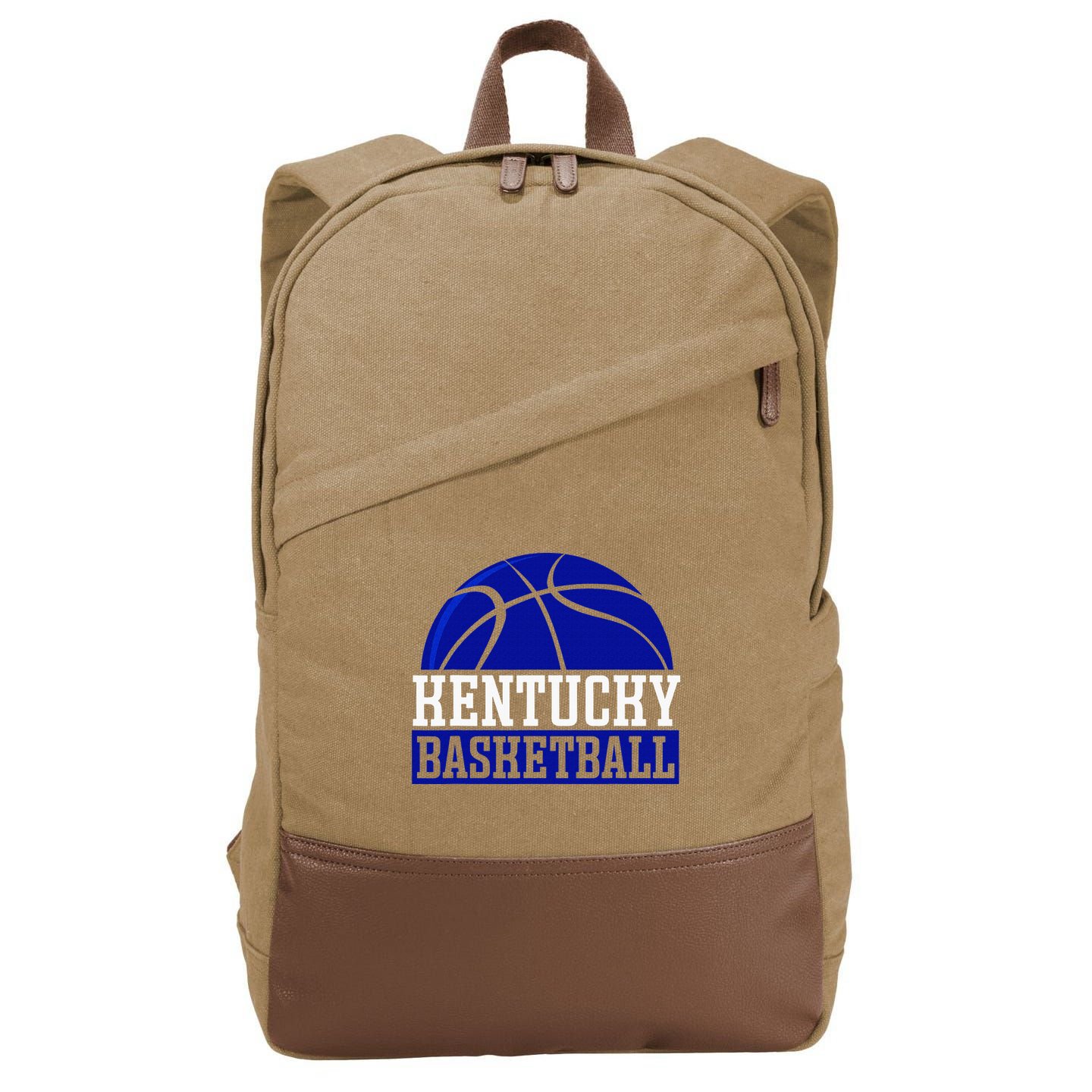Kentucky Basketball Cotton Canvas Backpack