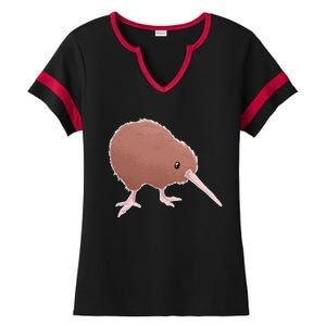 Kiwi Bird Ladies Halftime Notch Neck Tee