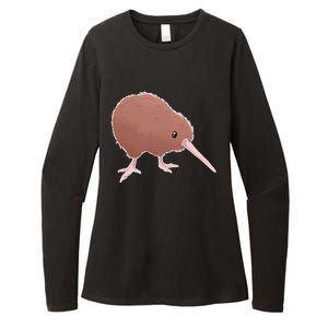 Kiwi Bird Womens CVC Long Sleeve Shirt