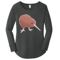 Kiwi Bird Women's Perfect Tri Tunic Long Sleeve Shirt