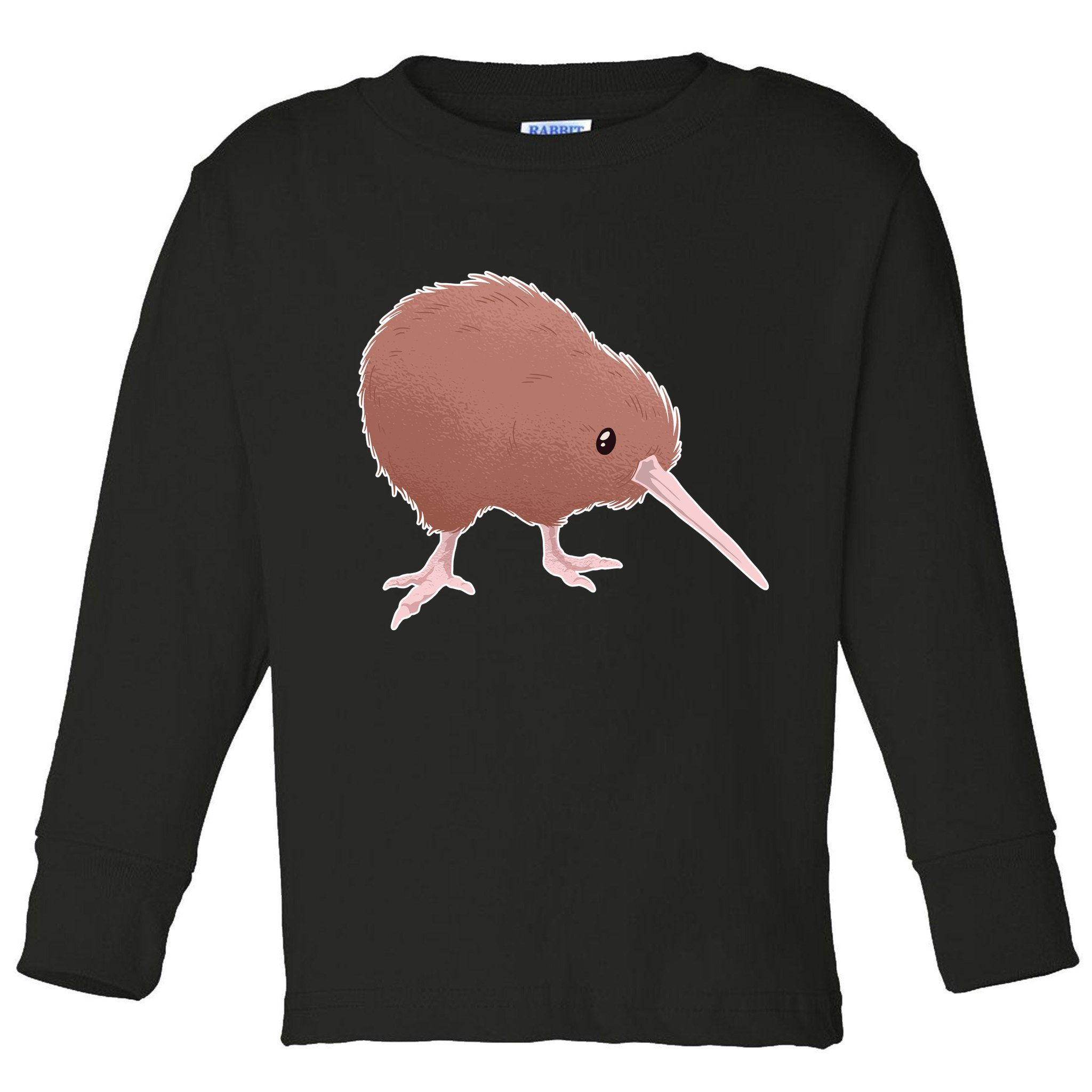 Kiwi Bird Toddler Long Sleeve Shirt