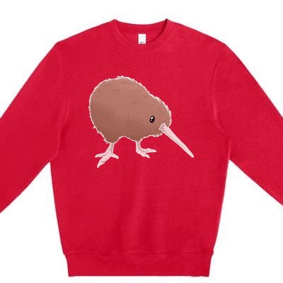 Kiwi Bird Premium Crewneck Sweatshirt