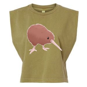 Kiwi Bird Garment-Dyed Women's Muscle Tee