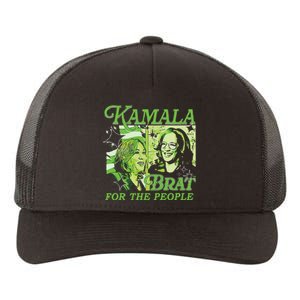 Kamala Brat Yupoong Adult 5-Panel Trucker Hat