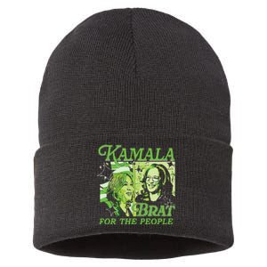 Kamala Brat Sustainable Knit Beanie