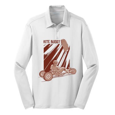 Kite Buggy Silk Touch Performance Long Sleeve Polo