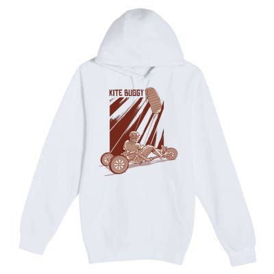 Kite Buggy Premium Pullover Hoodie