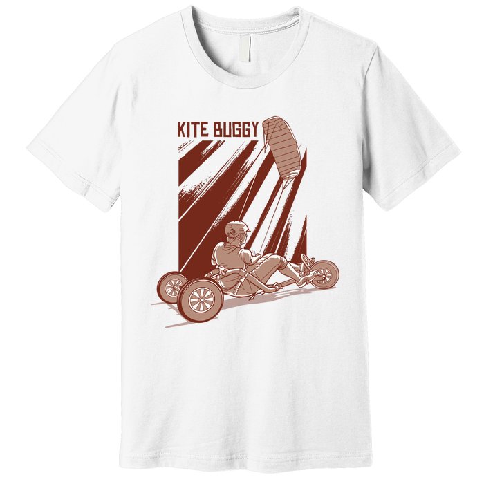 Kite Buggy Premium T-Shirt