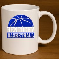 Kentucky Basketball 11oz C Handle Ceramic Mug