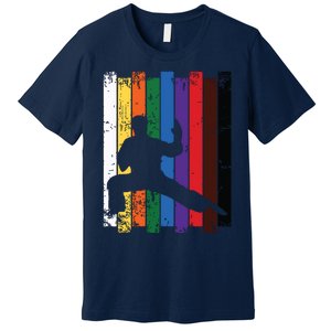 Karate Belt Karate Silhouette T Martial Arts Premium T-Shirt