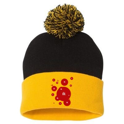 Kizumonogatari Blood Pom Pom 12in Knit Beanie