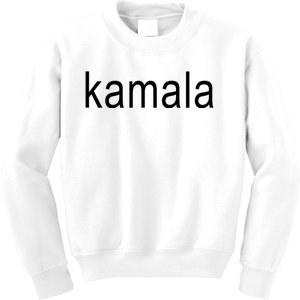 Kamala Brat Kamala Harris For President 2024 Kids Sweatshirt