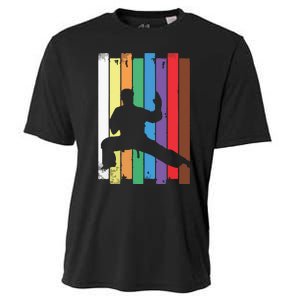 Karate Belt Karate Silhouette Martial Arts Cooling Performance Crew T-Shirt