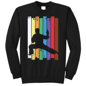 Karate Belt Karate Silhouette Martial Arts Sweatshirt