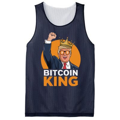 Kawaii Bitcoin King Trump Crypto Shades Bitcoin Evolution Mesh Reversible Basketball Jersey Tank