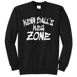 Kevin BallS Keg Zone Funny Sweatshirt