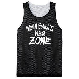 Kevin BallS Keg Zone Funny Mesh Reversible Basketball Jersey Tank