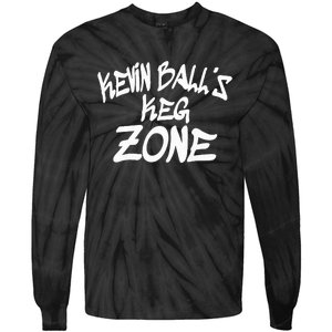 Kevin BallS Keg Zone Funny Tie-Dye Long Sleeve Shirt