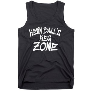 Kevin BallS Keg Zone Funny Tank Top