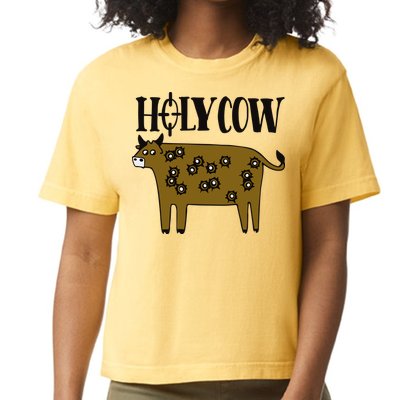 Kentucky Ballistics Kb Holy Cow Comfort Colors Boxy T-Shirt