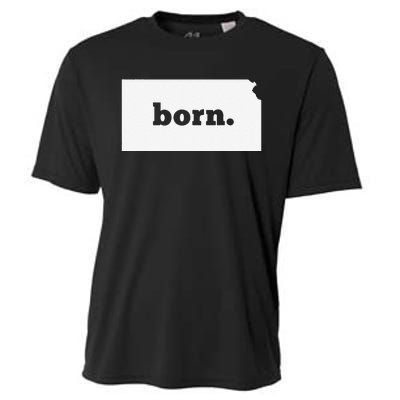 Kansas Born Cooling Performance Crew T-Shirt