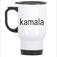 Kamala Brat Kamala Harris For President 2024 Stainless Steel Travel Mug