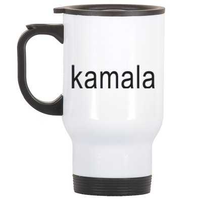 Kamala Brat Kamala Harris For President 2024 Stainless Steel Travel Mug