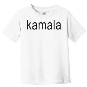 Kamala Brat Kamala Harris For President 2024 Toddler T-Shirt