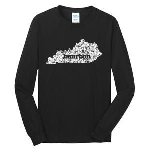 Kentucky Bourbon Love Home State Tall Long Sleeve T-Shirt