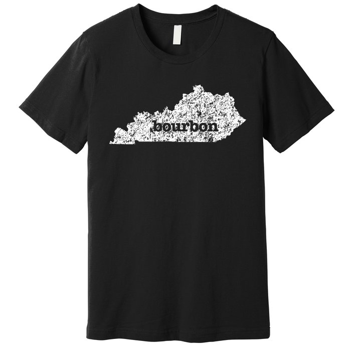 Kentucky Bourbon Love Home State Premium T-Shirt