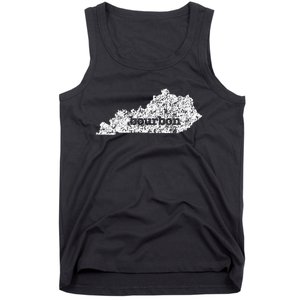 Kentucky Bourbon Love Home State Tank Top